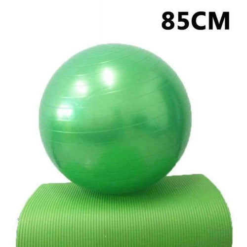 Planet Gates 85cm green / China Sports Yoga Balls Bola Pilates Fitness Gym Balance Fitball Exercise Pilates Workout Massage Ball 45cm 55cm 65cm 75cm