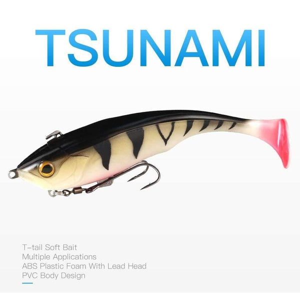 Planet Gates 8803-01 Soft Baits Swim Shad Double Hook Fishing Lures 170mm 55g Saltwater Swimbait Fishing Good Action Soft Lure