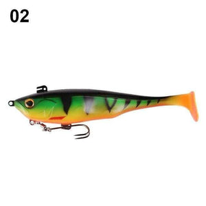 Planet Gates 8803-02 Soft Baits Swim Shad Double Hook Fishing Lures 170mm 55g Saltwater Swimbait Fishing Good Action Soft Lure