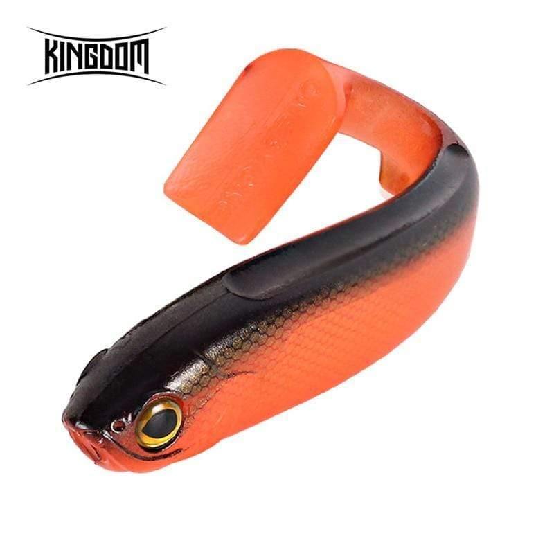 Planet Gates 8804-Color 01 / 160mm 40g Fishing Lure Soft Lure Shad 160mm 40g T-tail Wobblers PVC Material Sinking Action Paddle 2pcs/Bag Model 8804