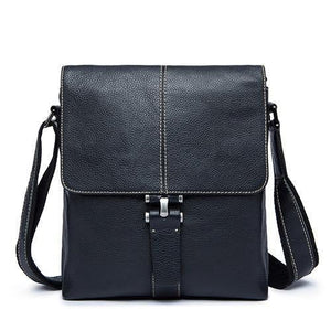 Planet Gates 8835A4black / China / 24cm Leather Men Bag Male Messenger Bags Men's Man Casual Shoulder Crossbody bags flap men's leather bag Handbag 8835