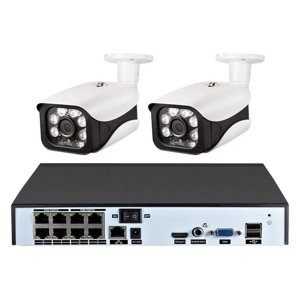 Planet Gates 8CH NVR 2Cameras / None Outdoor Camera CCTV Video Surveillance Set Home Security Camera System App View