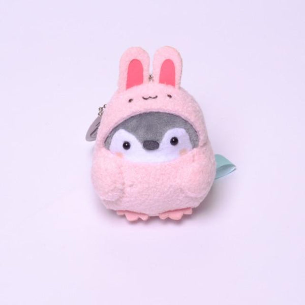 Planet Gates 8cm / tuzi Penguin Plush Doll Kawaii Cartoon Anime Bunny Plush Toy Cute Animal Bear Keychain Bag Pendant Birthday Gift for Girl