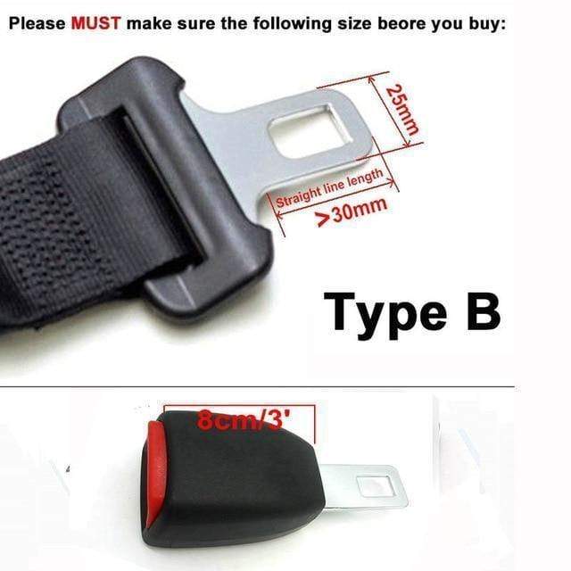E24 Safe Certified Rigid Stem Seat Belt Extenders For Cars Safety Belt ...
