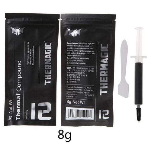 Planet Gates 8g ZF-12 High Performance Thermal Conductive Grease Paste Processor CPU GPU Cooler 62KA