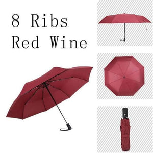 Planet Gates 8K Red wine Umbrella Rain Women Big Anti Women Folding Male Uv sun Umbrella Men Guarda Chuva Parasol Paraguas Parapluie Sombrinha