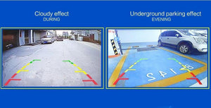 Planet Gates 8LED Car Rear View Camera 8 LED Night Vision Wide Angle HD Color Image Waterproof Universal Backup Parking Reverse Camera