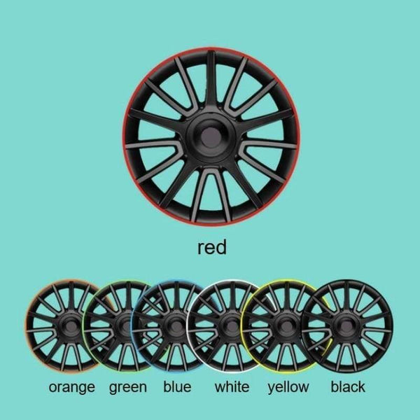 Planet Gates 8m Car Decoration Strips Wheel Stickers Tire Rim Protection Ring Anti-scratch Anti-collision Strip Auto Modify Trim Accessories