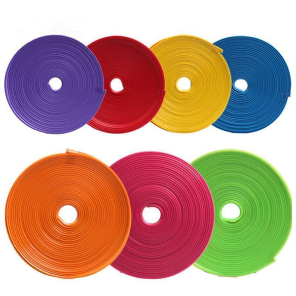 Planet Gates 8m Car Decoration Strips Wheel Stickers Tire Rim Protection Ring Anti-scratch Anti-collision Strip Auto Modify Trim Accessories