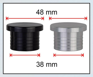 Planet Gates 8mm-32mm Alloy Aluminium Plug blow off valve Bov Blanking Plug Silicone Hose Blanking Plug 8 10 12 14 16 18 20 22 28 30 32 38mm