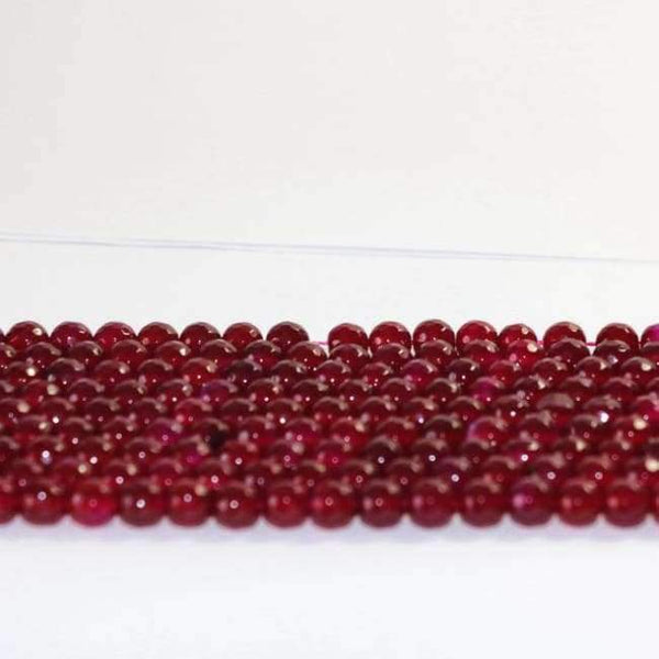 Planet Gates 8mm Newly make rose red agat natural stone carnelian onyx 6mm 8mm 10mm 12mm faceted round loose beads diy jewelry  15 inches A15