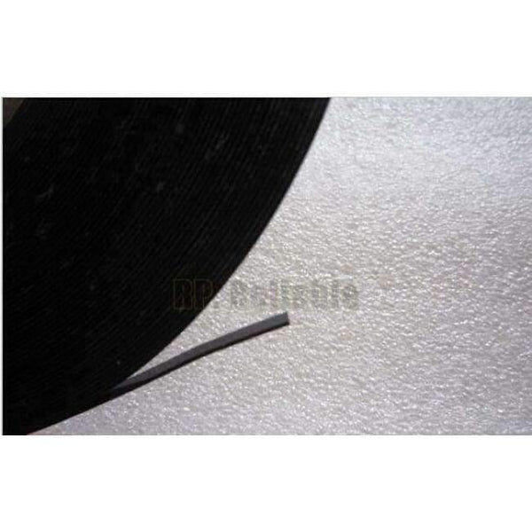 Planet Gates (8mm wide) (0.5mm thick) Roll Adhesive Tape, Double Sided Glue Black Sponge Foam Tape for Phone Tablet Mini Pad Dust proof