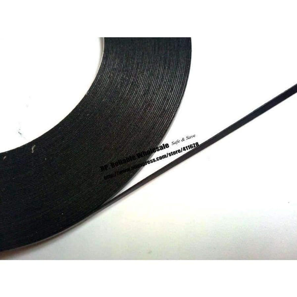 Planet Gates (8mm wide) (0.5mm thick) Roll Adhesive Tape, Double Sided Glue Black Sponge Foam Tape for Phone Tablet Mini Pad Dust proof