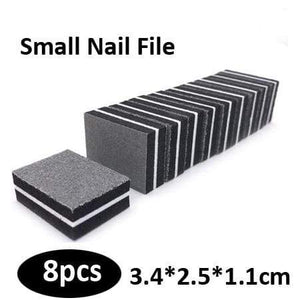 Planet Gates 8pcs 5Pcs/Lot Nail Sanding Files Sponge Nail Files Buffers Portable Pedicure Manicure All UV Gel Nail Buffer Block Polishing DIY Tool