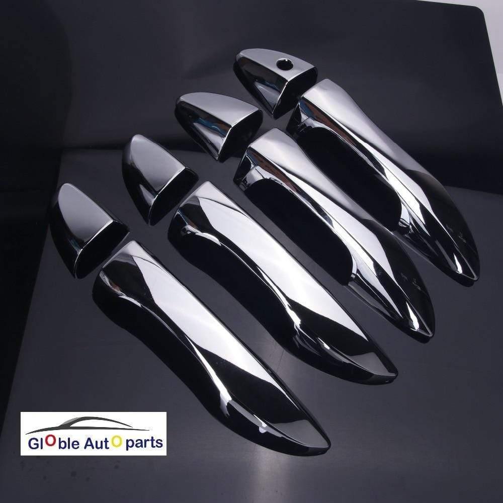 Planet Gates 8pcs ABS Chrome Door Handle Cover Outer Sticker Exterior decoration For Toyota Corolla 2014 2015 2016 2017 Altis Chrome XG-002