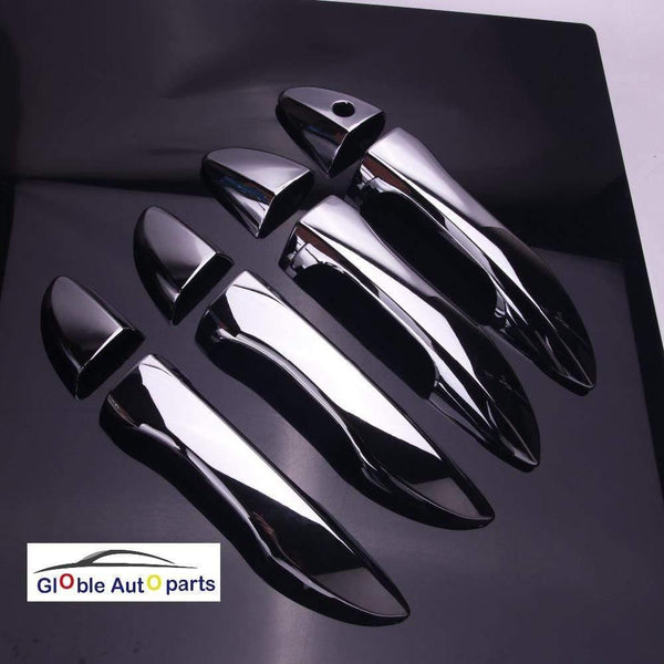 Planet Gates 8pcs ABS Chrome Door Handle Cover Outer Sticker Exterior decoration For Toyota Corolla 2014 2015 2016 2017 Altis Chrome XG-002