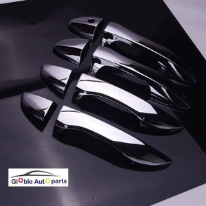 Planet Gates 8pcs ABS Chrome Door Handle Cover Outer Sticker Exterior decoration For Toyota Corolla 2014 2015 2016 2017 Altis Chrome XG-002