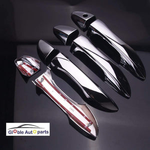 Planet Gates 8pcs ABS Chrome Door Handle Cover Outer Sticker Exterior decoration For Toyota Corolla 2014 2015 2016 2017 Altis Chrome XG-002