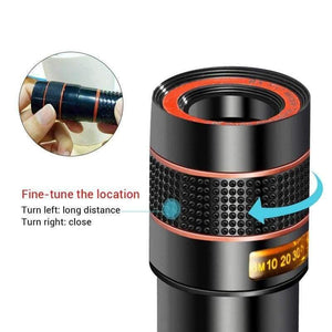 Planet Gates 8X Lens Universal Clip 8X 12X Zoom Cell Phone Telescope Lens Telephoto External Smartphone Camera Lens For iPhone Samsung Huawei