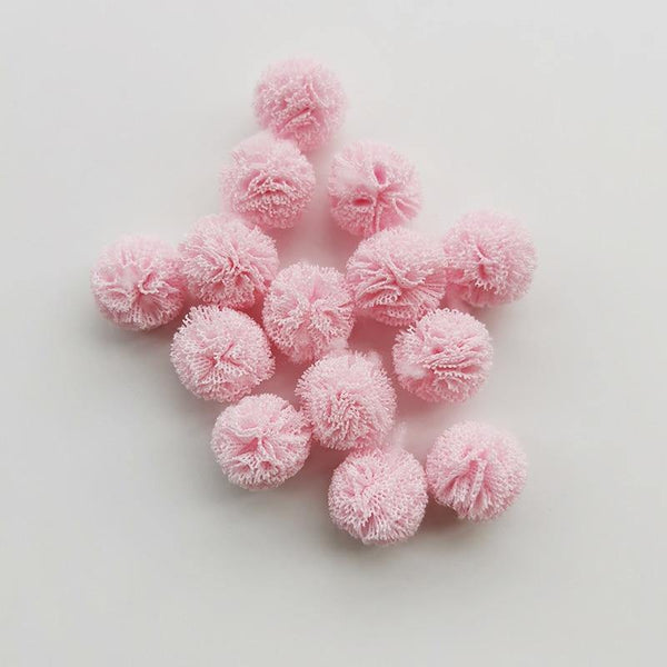 Planet Gates 9 100pcs/lot 15mm 10colors Mesh Flower Ball For Sewing On Scarf Shoes Hats Fur DIY Crafts Hair Clip Accessories