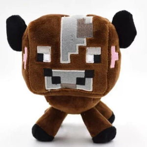 24 Styles Minecrafted Stuffed Plush Toys Doll Zombie Bat Squid Mooshroom Enderman Ocelot Pig Baby Sheep Kids Birthday Gift Toys