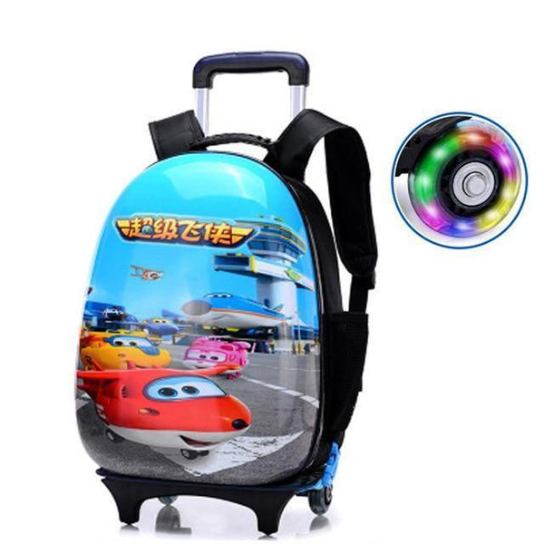 Planet Gates 9 / 16" Suitcase Children Travel Trolley Suitcase Wheeled Suitcase For Kids Rolling Luggage Suitcase Child Travel Luggage Bags Case