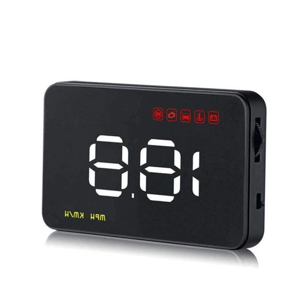 Planet Gates 9-16V DC automobilový HUD head-up displej 30dB automatický elektronický systém varování před překročením rychlosti projektor na čelní sklo s vysokou teplotou HUDA1000