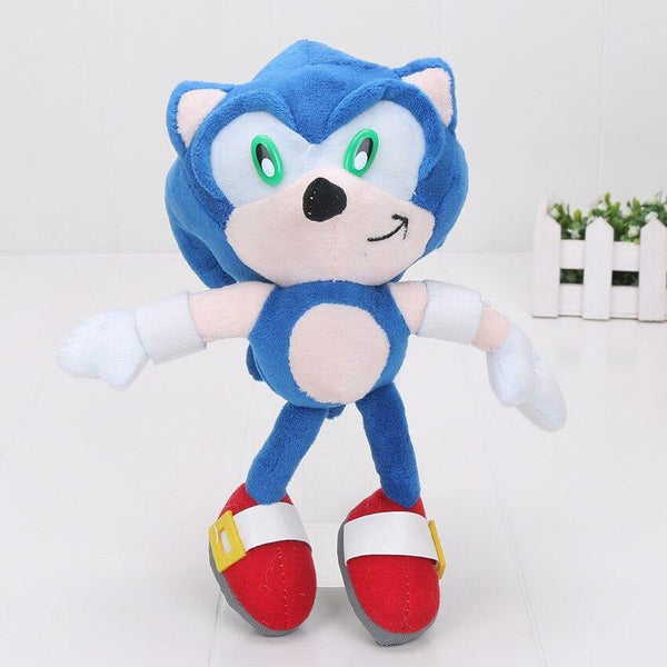 9'' 23cm 5 Colors Super Sonic Plush Toys Knuckles Tails Soft Dolls For Kids Gift