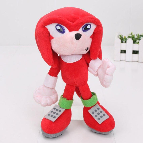 9'' 23cm 5 Colors Super Sonic Plush Toys Knuckles Tails Soft Dolls For Kids Gift