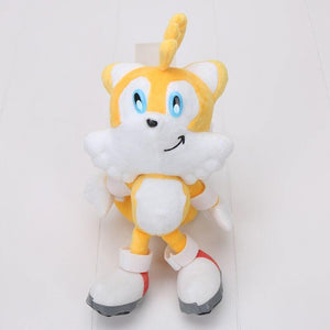 9'' 23cm 5 Colors Super Sonic Plush Toys Knuckles Tails Soft Dolls For Kids Gift