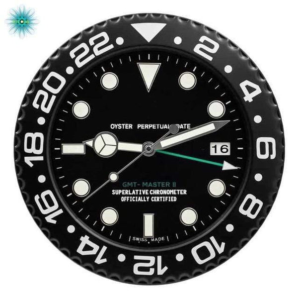 Luxury Design Wall Clock Metal Watch Clock Relogio De Parede  Logos Best Gift