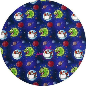 Planet Gates 9 / 45x145cm 100% Cotton Fabric Tissues For DIY Patchwork Baby Cloth Bedding Set Material Cartoon Characters Sewing Handbag Dolls Clothing