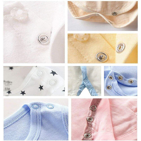 Planet Gates 9.5mm 100/150/200 Sets 10 Colors Metal Sewing Buttons Prong Ring Press Studs Snap Fasteners+Clip Pliers,Fasteners For Clothing