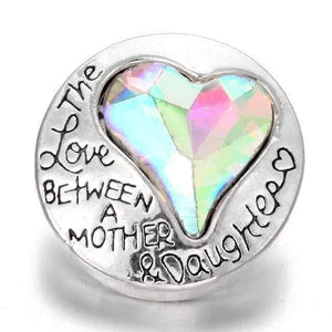 Planet Gates 9 6pcs/lot New Snaps Jewelry High Quality Love Heart  18mm Metal Snap Buttons DIY Charms Button Jewerly