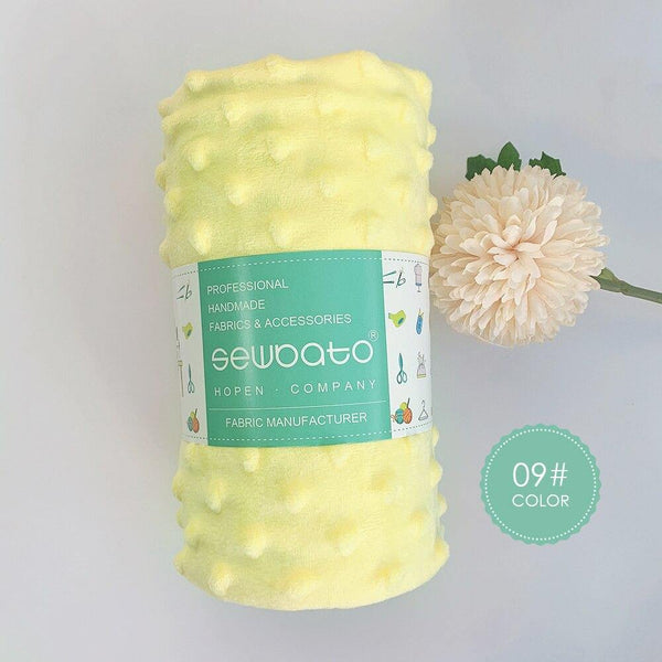 Planet Gates 9 / 70x100cm 70x100cm Minky Fabric For Sewing 30 Colors Super Soft Minky Dot Plush Fabric Eco-Friendly Polyester Handwork Fabric