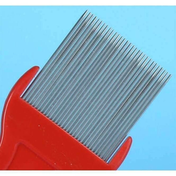 Planet Gates 9 CM metal stainless steel lice comb detangle louse comb hair brush for hair care cleaning hairdressing styling tool