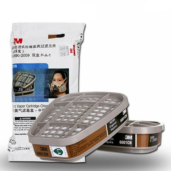 Planet Gates 9 In 1 Suit Gas Mask Half Face Respirator Painting Spraying For 3 M 7502 N95 6001cn Dust gas Mask Respirator