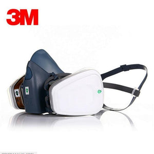 Planet Gates 9 In 1 Suit Gas Mask Half Face Respirator Painting Spraying For 3 M 7502 N95 6001cn Dust gas Mask Respirator