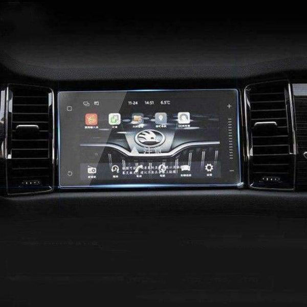 Planet Gates 9 palcový 254x134 auto GPS navigace tvrzené sklo ochranná fólie pro Škoda Kodiaq 2017 2018 stylingové doplňky pro auto