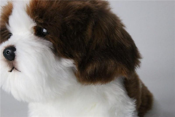 Planet Gates 9 Kinds Dog Simulation Bichon Frise Plush Dog Toy Super Cute Likelife Corgi Dog Doll Stuffed Animal Maltese Dog Puppy Pets Toys