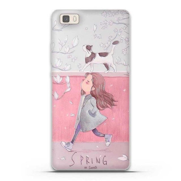Planet Gates 9 / P8 Lite Phone Case for Huawei P8 Lite Case Cover 3D Relief Paint Printing Case for huawei p8 lite Case Coque for Huawei ALE-L21 Shell