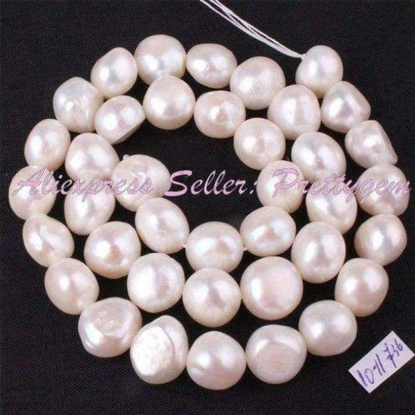 Planet Gates 9 to 11mm 3-4,5-7,6-8,8-9,9-11mm Irregular White Freshwater Pearl Natural Stone Beads For DIY Necklace Jewelry Making 14.5" Free Shipping