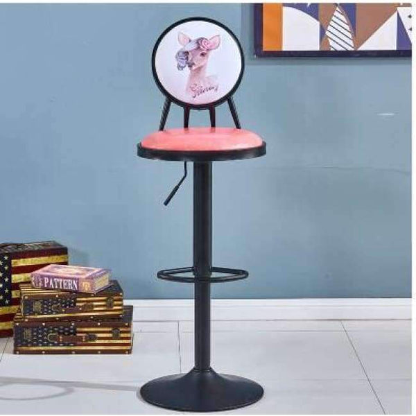 Planet Gates 9 Vintage chairs. American bar stools. Use a high - foot dining chair.