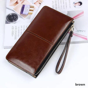 Planet Gates 9 Women wallets Candy Oil Leather Wallet Long Design Day Clutch Casual Lady Cash Purse Women Hand Bag Carteira Feminina A4