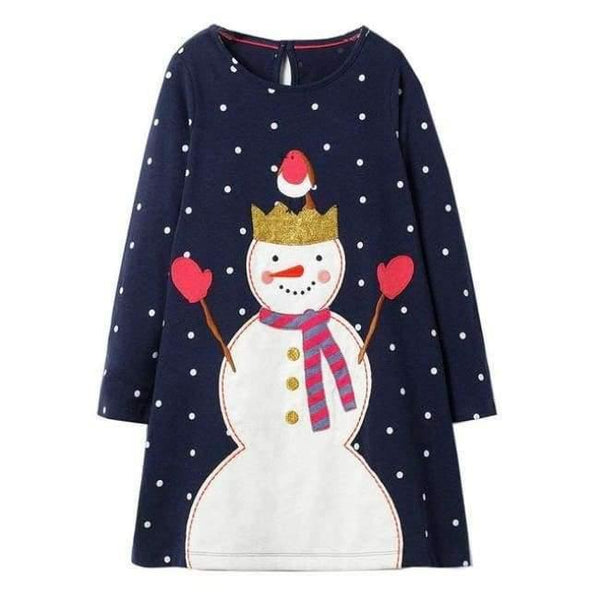 Planet Gates 90 / 2T Girls Dress Long Sleeve Baby Girls Clothes Unicorn Party Princess Dress Christmas Costume for Kids Clothing Children Dresses