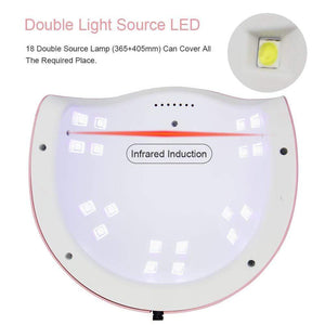 Planet Gates 90/72/36W LED Lamp Nail Dryer 45/36/18 LEDs UV Ice Lamp For Drying Gel Polish Timer Auto Sensor Manicure Tools