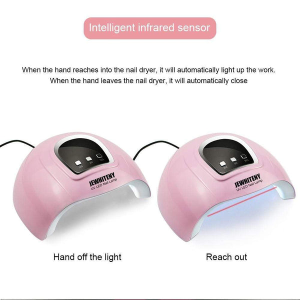 Planet Gates 90/72/36W LED Lamp Nail Dryer 45/36/18 LEDs UV Ice Lamp For Drying Gel Polish Timer Auto Sensor Manicure Tools