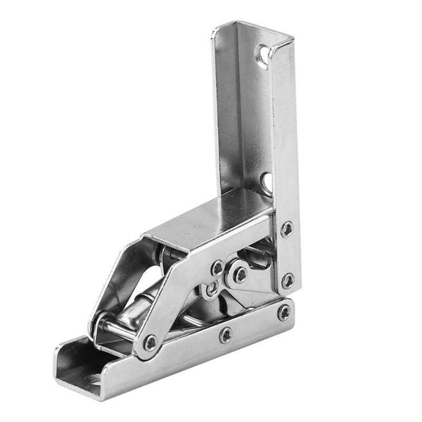 90 Degree Folding Door/Shelf Hinge Invisible Furniture Bracket Table Holder