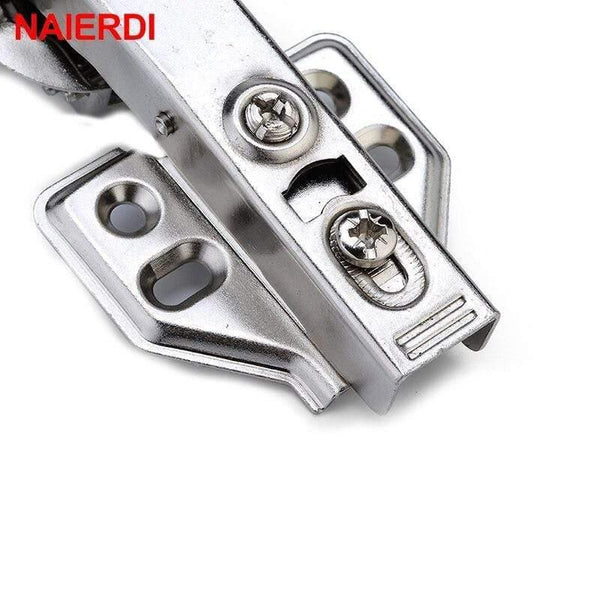90 Degree Hydraulic Hinge Angle Corner Fold Cabinet Door Hinges Furniture Hardware For Home Kitchen Cupboard With Screws