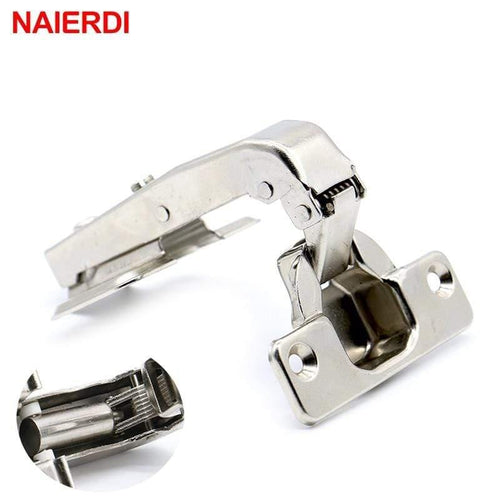 90 Degree Hydraulic Hinge Angle Corner Fold Cabinet Door Hinges Furniture Hardware For Home Kitchen Cupboard With Screws